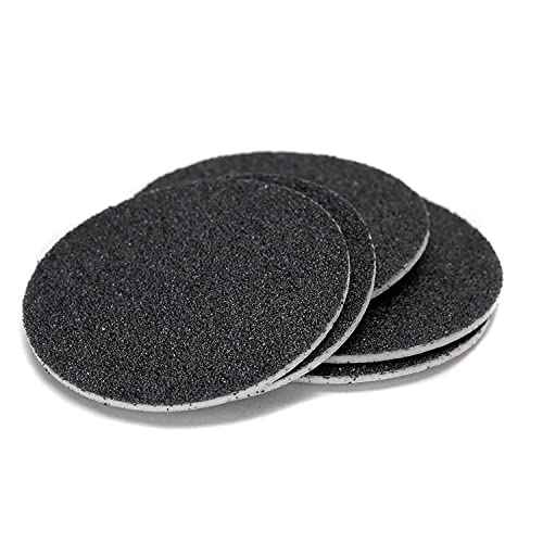 60pcs Replaceable Sandpaper Refill Discs 80 Grit for Electric Foot File Callus Remover Hard Dry Dead Skin Removal (Coarse 80 Grit)