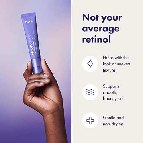 Hero Cosmetics Mighty Patch¢â Original Patch 72ct and Rescue Retinol Nighttime Renewing Cream Bundle