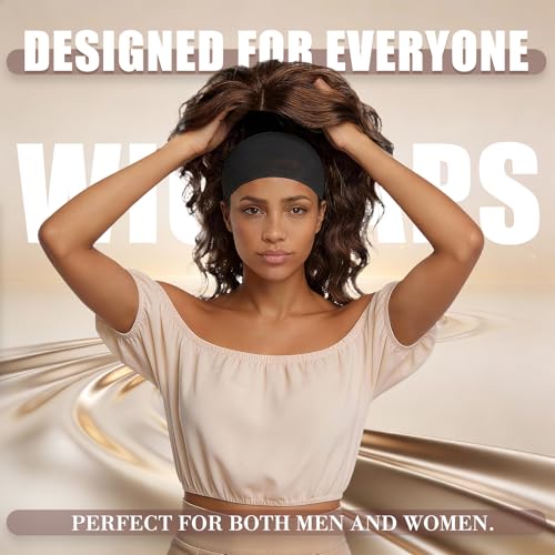 Smilco Mesh Wig Caps 6 Pack Stretchable Nylon Dome