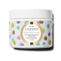 LALICIOUS Birthday Cake Extraordinary Whipped Sugar Scrub - Pink Shimmer Body & Foot Scrub, Exfoliating & Moisturizing Skin Care with Coconut Oil & Honey, No Parabens (2 Ounce Travel Sample Size)