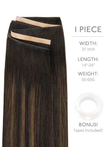 Tape In Hair Extensions 24" 60g Remy Human Hair Balayage