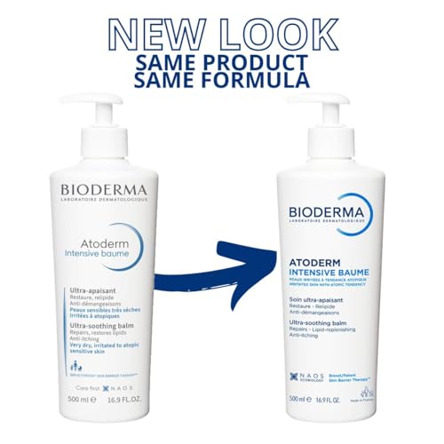 Bioderma Atoderm Intensive Balm, Hydrating Balm for Dry to Atopic