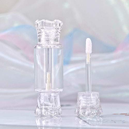 24Pcs 8ml Portable Lip Gloss Tubes, Empty Refillable Lip Balm Containers