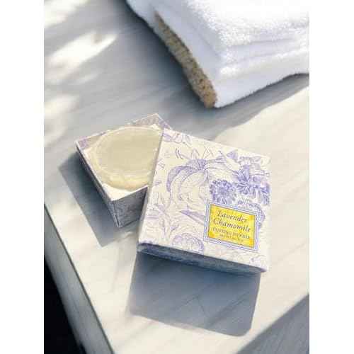 Greenwich Bay Trading Company Lavender Chamomile Dusting Powder - 4 oz, Gentle Talc-Free Body Powder with Soothing Lavender & Chamomile, Ideal for All Skin Types