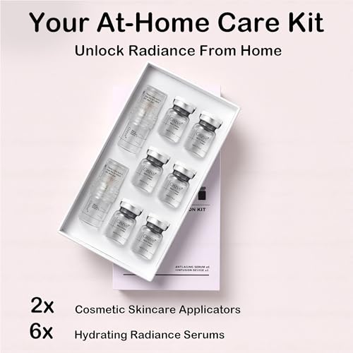 Micro Infusion Facial Stamp Kit with Hyaluronic Acid Serum