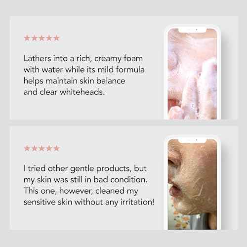 98% Reduction in Pore Impurities & 92% Less Sebum ? Improves Blackheads & Whiteheads by 36% ? Soothes & Strengthens Skin Barrier with D-Panthenol ? Korean Skincare Best Cleansing Foam