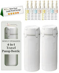 Travel Size 4-in-1 Pump Dispenser Bottles 30ml Leak-Proof