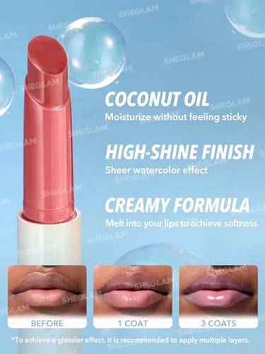 SHEGLAM PoutPerfect Moisturizing Lip Gloss - Coconut Oil
