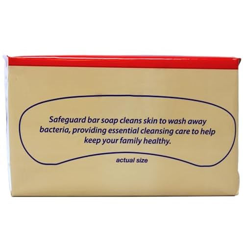 Safeguard Antibacterial Hand Bar Soap 4 Oz, 4 Bars Each, Pack of 8, (32 Total Bars)