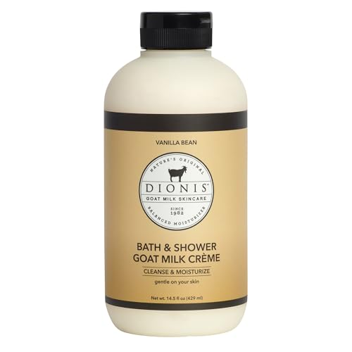Dionis Goat Milk Bath & Shower Creme Vanilla Bean 14.5 oz – Body Wash