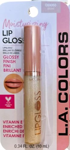 L.A. COLORS Glazed Glitter Lip Gloss - Shimmer Shine