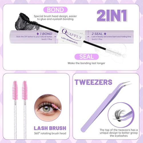 DIY Lash Extension Kit with Spike Clusters & Lower Lashes