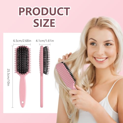 Curl Defining Brush Set - 4pc Hair Comb Kit for Curly Hair