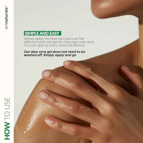 artnaturals Aloe Vera Gel Set - JUMBO 20oz - Sunburn Relief & Hydration for Face, Body, Scalp & Hair - Calming Moisturizer After Sun Exposure - Freshly Harvested within 12 Hours