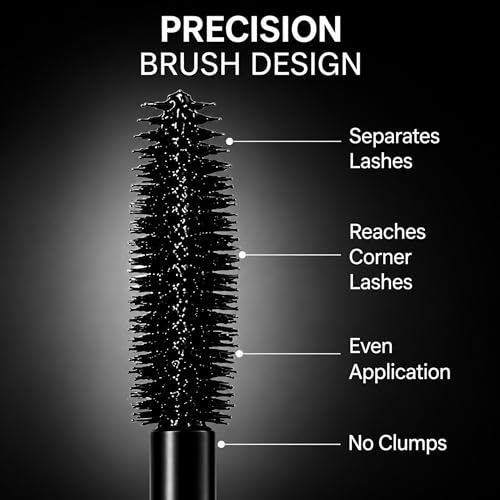 ANJO Tubing Mascara Black – Waterproof & Smudge-Proof
