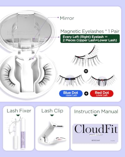 BEYELIAN Magnetic Eyelashes with Applicator – No Glue