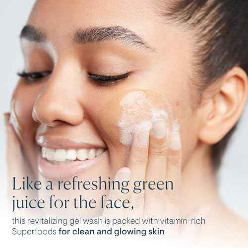 ELEMIS Superfood Facial Wash | Revitalizing Daily Prebiotic Gel Wash Gently Cleanses, Nourishes, and Balances Skin for a Fresh, Glowing Complexion