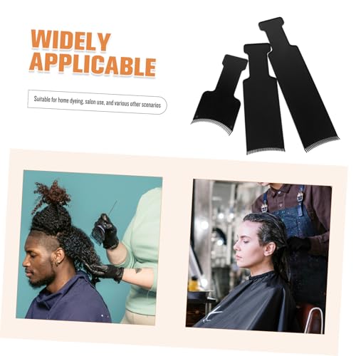3pcs Highlighting Board Double-Sided Hair Dye Tool
