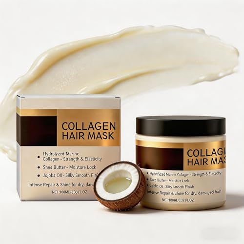 Keratin & Collagen Deep Conditioning Hair Mask - 3.38oz