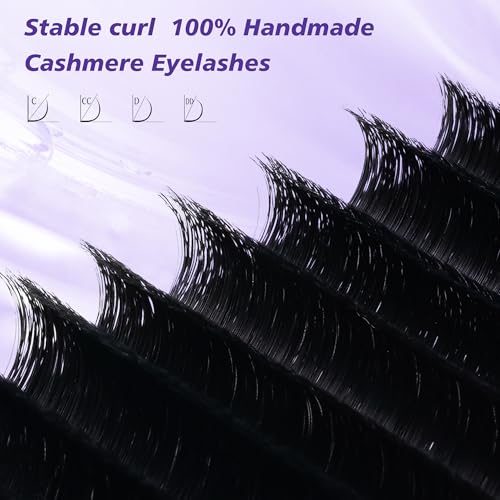 Lash Clusters Kit 8-16mm D Curl - 320pcs Wispy Eyelash Extensions