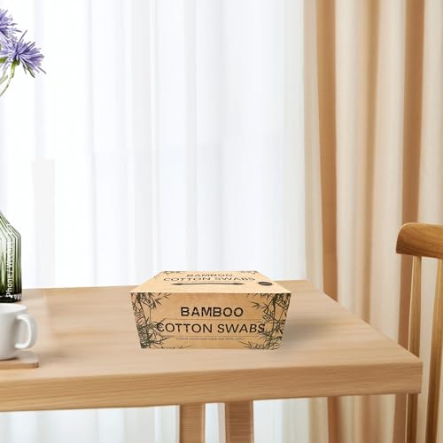 1200pcs Precision Tip Cotton Swabs with Bamboo Sticks