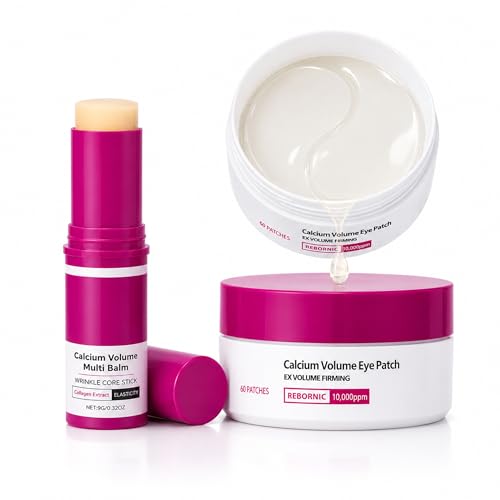 Eye Care Duo: Hydrogel Patches (60) + Calcium Balm Stick