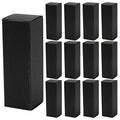 50 Pack Black Kraft Lipstick Boxes for Lip Balm & Gifts
