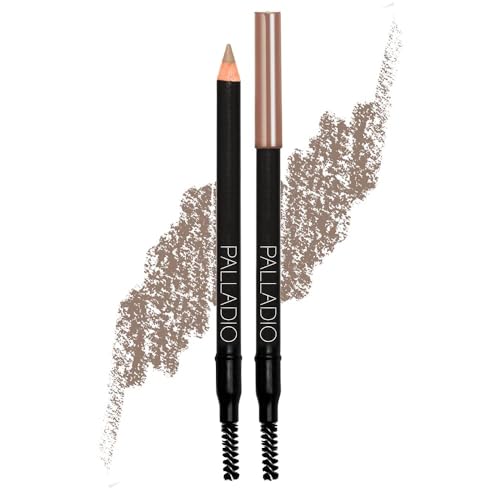 Palladio Brow Pencil & Brush Taupe - Define & Groom