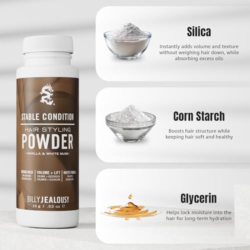 Billy Jealousy Stable Condition Hair Styling Powder for Men