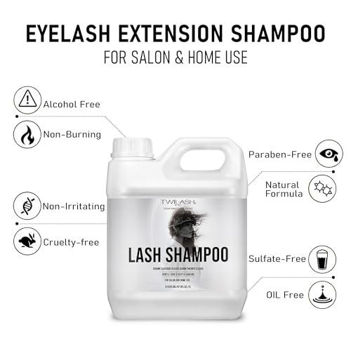 Lash Shampoo Bulk 2L - Eyelash Extension Cleanser