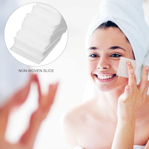 100 Pack Makeup Remover Pads 4x4 Non-Woven Facial Wipes