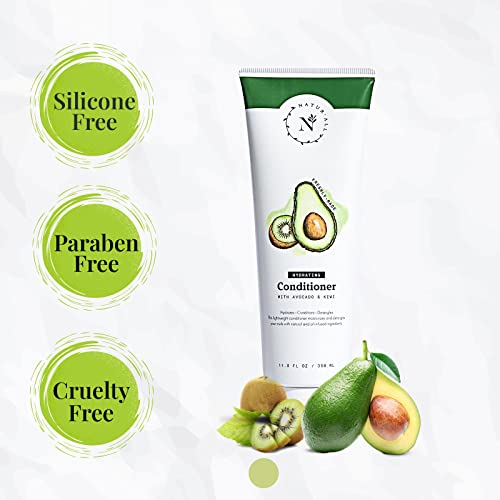 NaturAll Hydrating Conditioner with Avocado & Kiwi - 11.8 oz