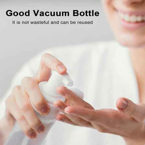 Foam Pump Bottle 7oz 2Pcs Foaming Soap Dispenser 200ml Foaming Spray Bottle Empty Travel Foam Bottle Clear Foam Dispenser for Hand Soap Toiletries Shampoo Lotion