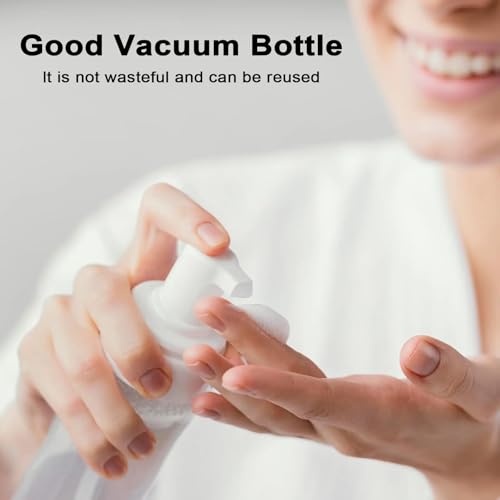 200ml Autdor Foam Pump Bottles 2-Pack - Clear Travel Soap Dispensers