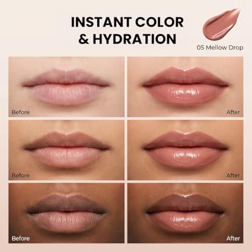 #OOTD FLRT Peptide Lip Tint – Glass Glow, Non-Sticky Hydrating Stain