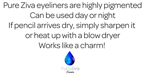 Pure Ziva Chocolate Matte Dark Brown Eyeliner Pencil