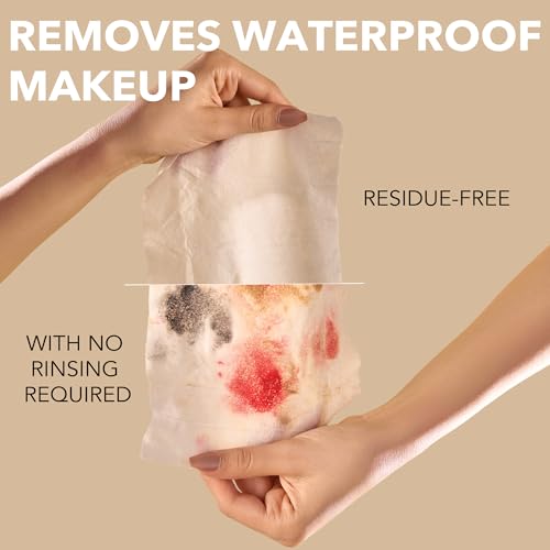 mivida Hypoallergenic Makeup Remover Wipes - 200 Count | Vitamin E & Hyaluronic Acid