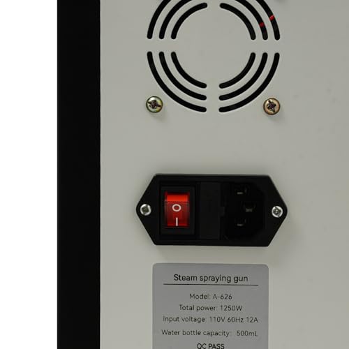 Nano Hair Steamer with Micro Mist Spray & Digital Display