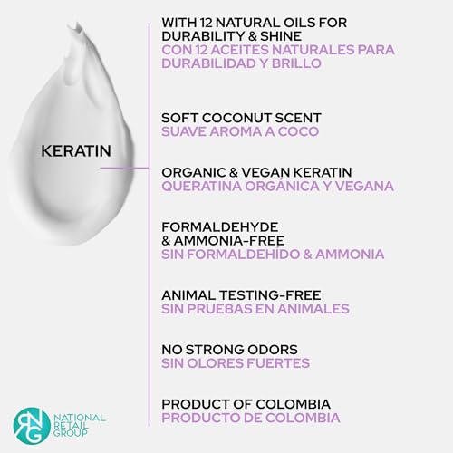 Organic Keratin Hair Treatment Kit - Vegan & Cruelty-Free