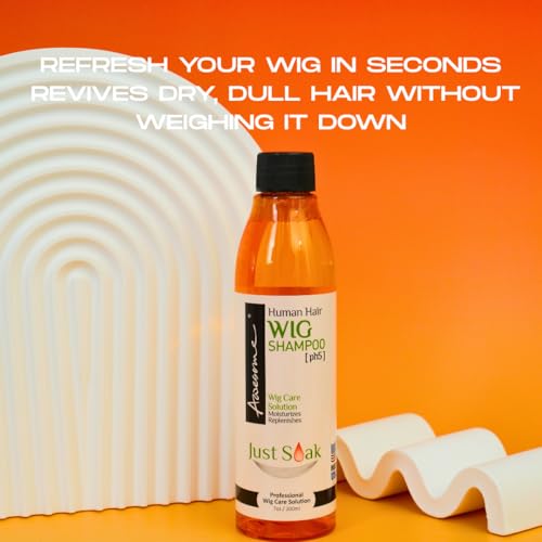 Human Hair Wig Care Kit - Shampoo, Conditioner & Detangler Spray
