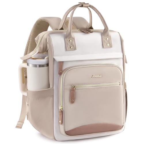 LOVEVOOK Women's Laptop Backpack 15.6 inch Waterproof Work Bag