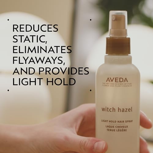 Aveda Witch Hazel Light Hold Hair Spray | Non-Aerosol Spray | for Fine and Medium Hair Types, 8.5 Fl Oz