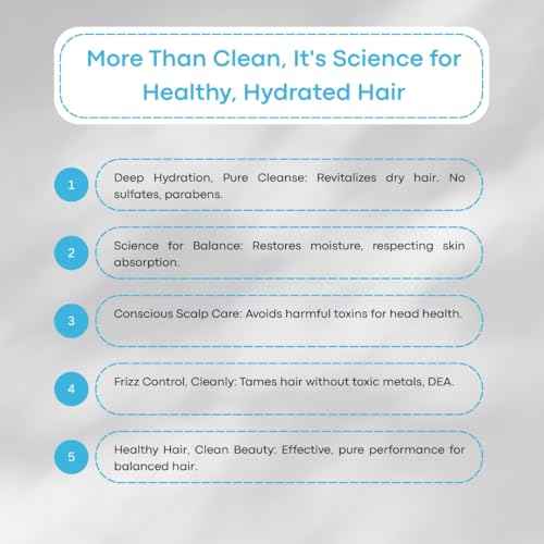 Kumo Shampoo for Moisture & Balance | Sulfate-Free, Paraben-Free, Phthalate-Free, DMDM Hydantoin-Free | Gentle & Restorative Cleanse for Dry, Damaged, Frizzy Hair