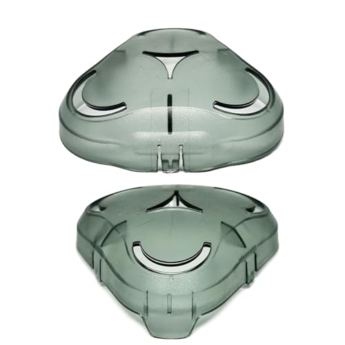 Razor Head Dustproof Cover Compatible with Philips S5000 SW5000 Series, Plastic Protective Razor Cap for Men's Shaver S5008 S5010 S5011 S5013 S5015 S5040 S5050 S5070 S5071 Sh50 and Cleaning Brush Set
