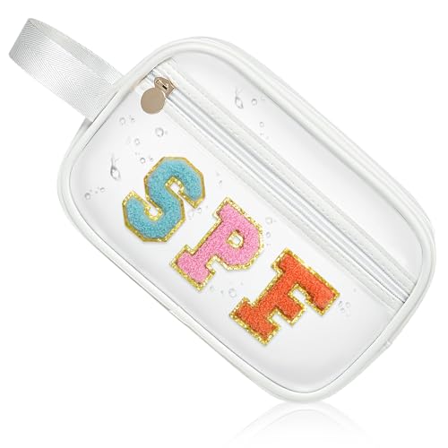Clear Sunscreen Bag Waterproof Beach Organizer Pouch