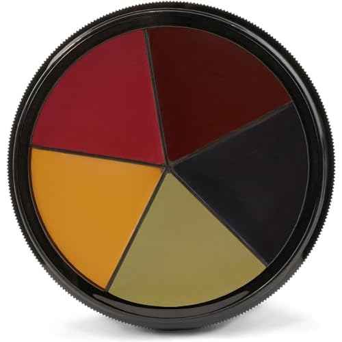 Mehron Makeup PRO FX Bruise Wheel | 5 Color Wheel for Special Effects & Movies | Bruise Makeup Kit | SFX Paint | Halloween Special Effects
