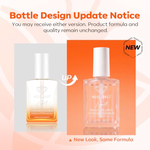 Modelones Nail Strengthener & Growth Polish - Clear 15ml