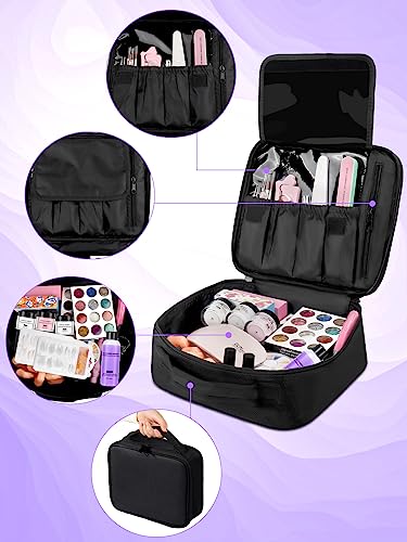 Complete Acrylic Nail Kit with 20000RPM Drill, UV Lamp & Storage Bag