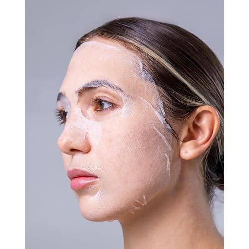 Secret Nude Mask | Ultra Thin Face Mask Provides Nourishment & Skin-Enhancing Ingredients For A Vibrant, Moisturized Skin | Pack of 5