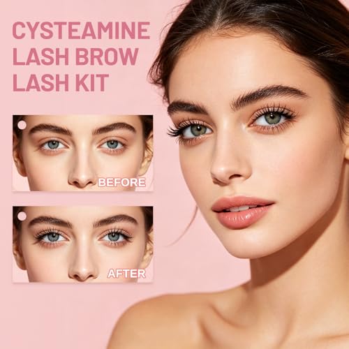 LAVALANDO 2-in-1 Cysteamine Lash Lift & Brow Lamination Kit